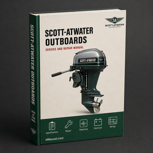 Scott-Atwater Outboards Parts & Service Manual