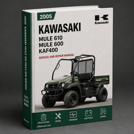 2005 Kawasaki Mule 610 Mule 600 KAF400 Repair Manual