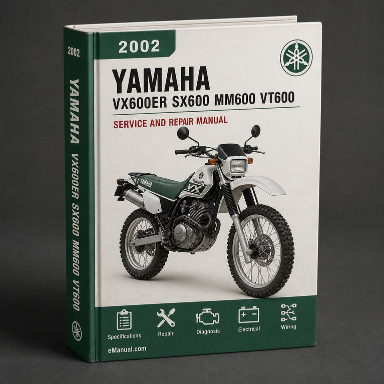 2002 Yamaha VX600ER SX600 MM600 VT600 Service Manual