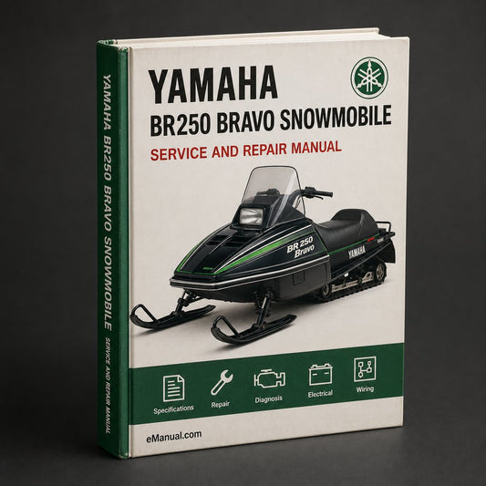 Yamaha BR250 Bravo Snowmobile Service Repair Manual