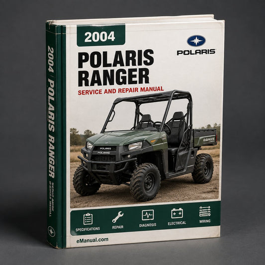 2004 Polaris Ranger Service Repair Workshop Manual