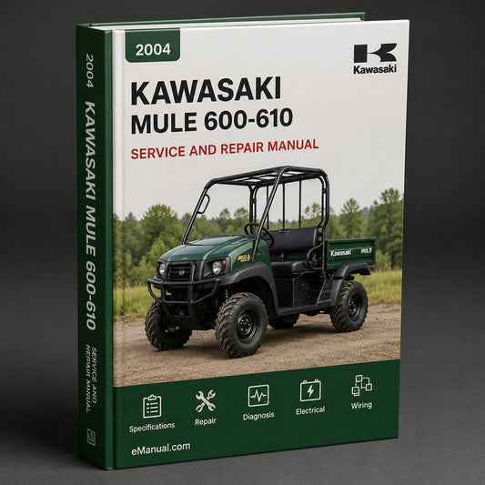 Kawasaki MULE 600-610 2004-2005 Service Repair Manual
