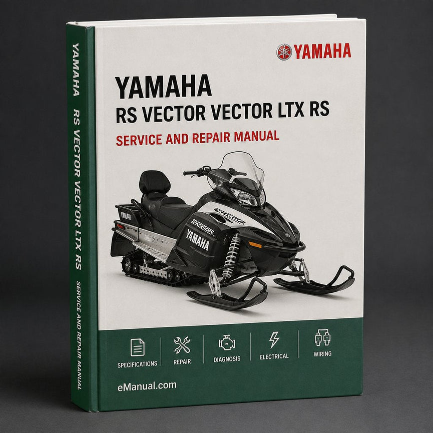 Yamaha RS Vector / Vector LTX / RS Venture GT Snowmobile Service Repair Maintenance Overhaul Workshop Manual