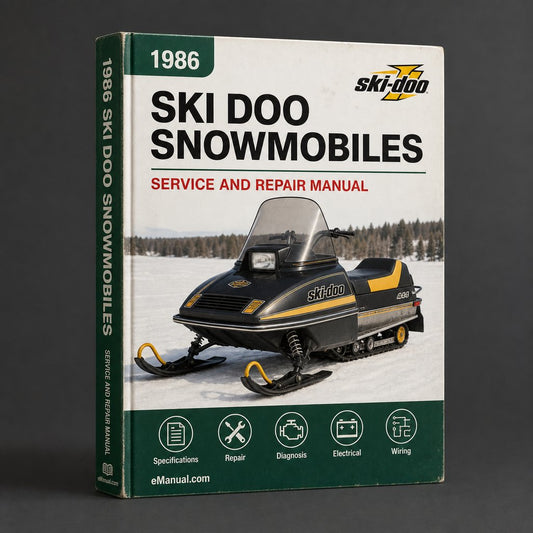 1986 SKI DOO Snowmobiles Repair