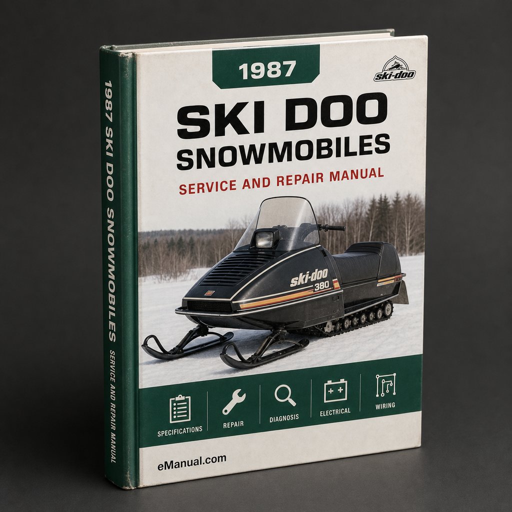 1987 SKI DOO Snowmobiles Repair