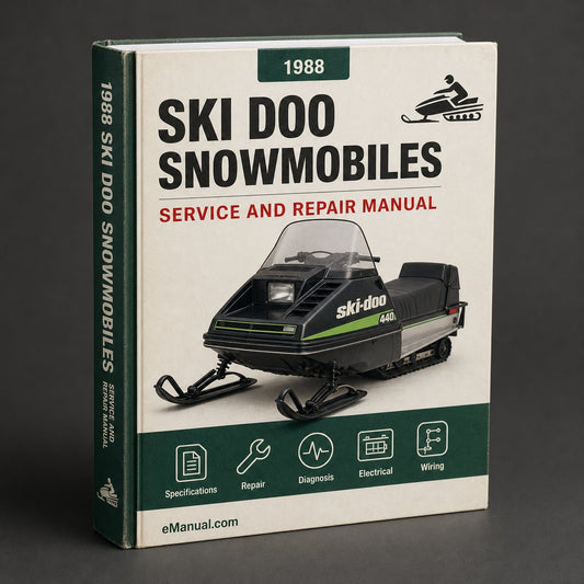 1988 SKI DOO Snowmobiles Repair