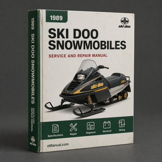 1989 SKI DOO Snowmobiles Repair