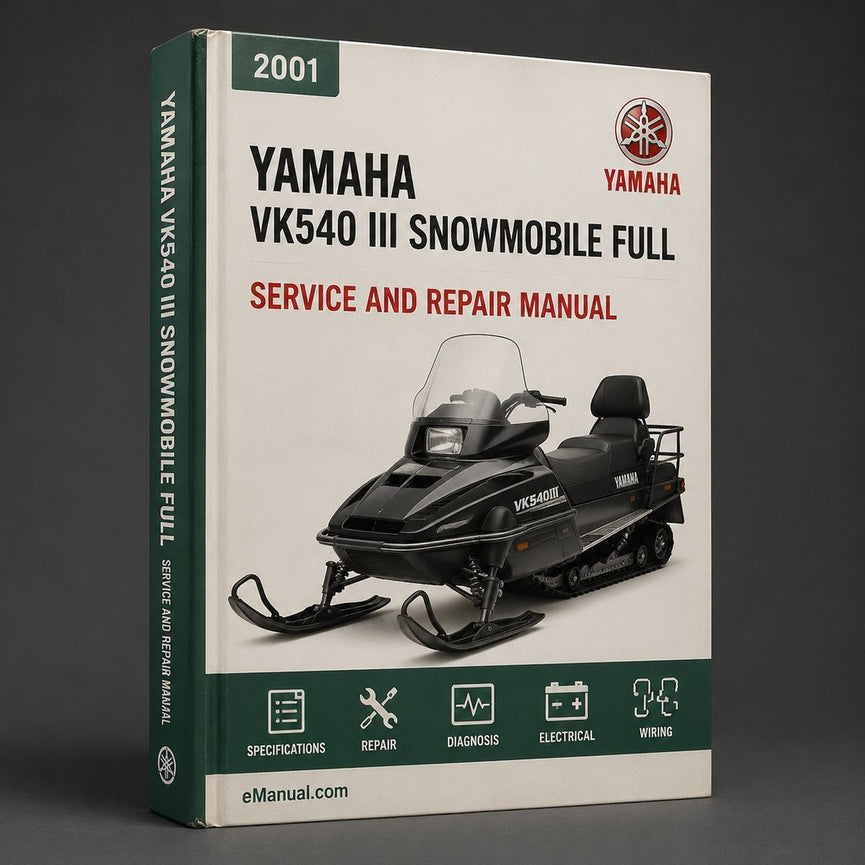 Yamaha VK540 III Snowmobile Full Service & Repair Manual 2001-2005