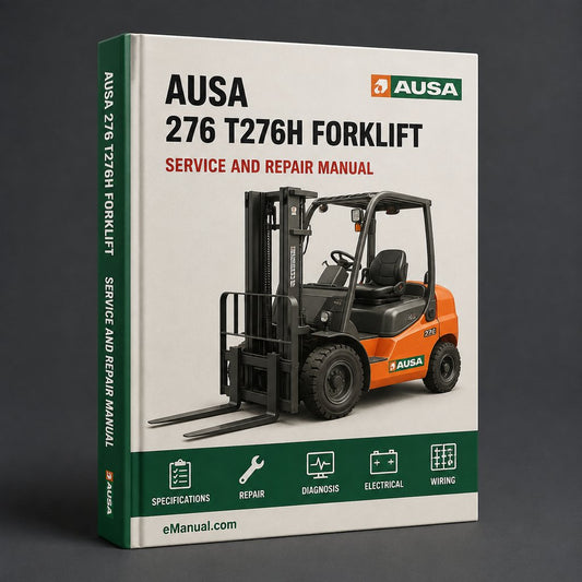 AUSA T 276 H T276H Forklift Parts Manual
