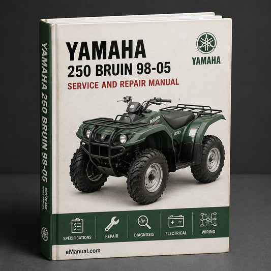 Yamaha 250 Bruin Service Repair Manual 98-05