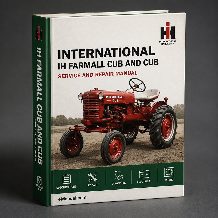 International IH Farmall Cub and Cub Lo-Boy Tractors Master Parts Catalog Manual Parts List TC37F