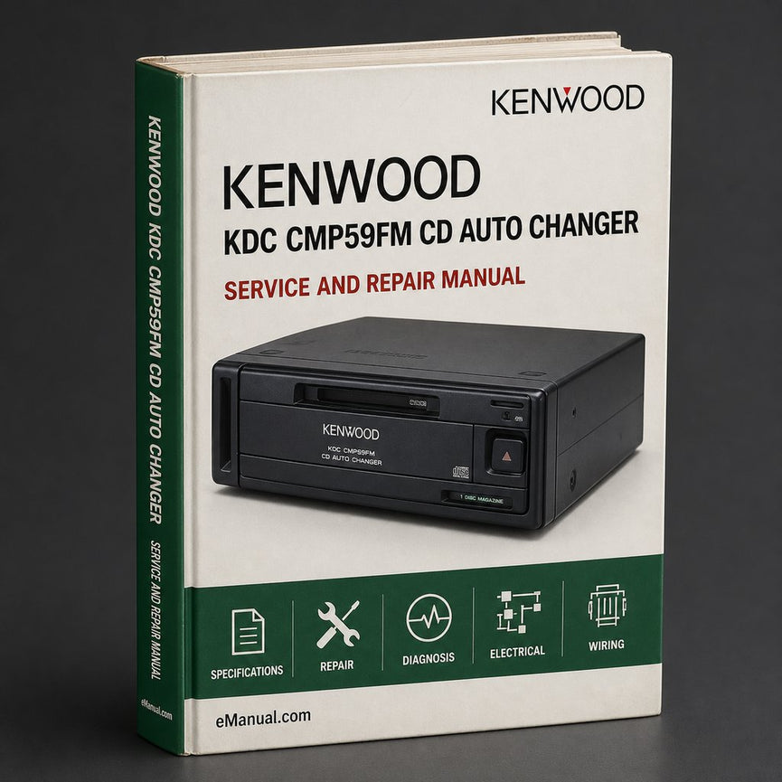 Service Manual Kenwood KDC CMP59FM CD Auto CHANGER