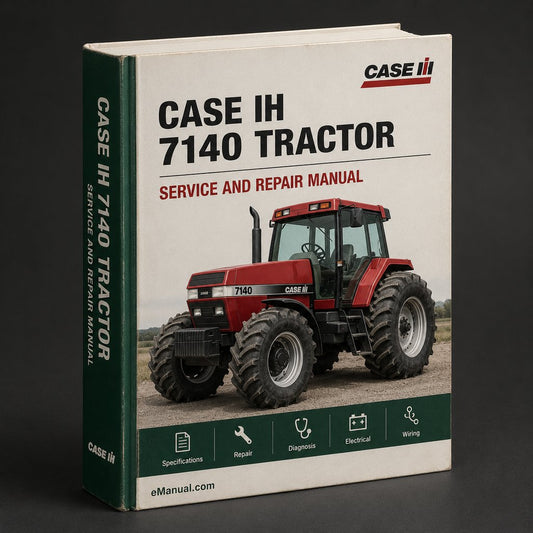 Massey Ferguson MF 6100 Series Tractor Factory Service Repair Manual