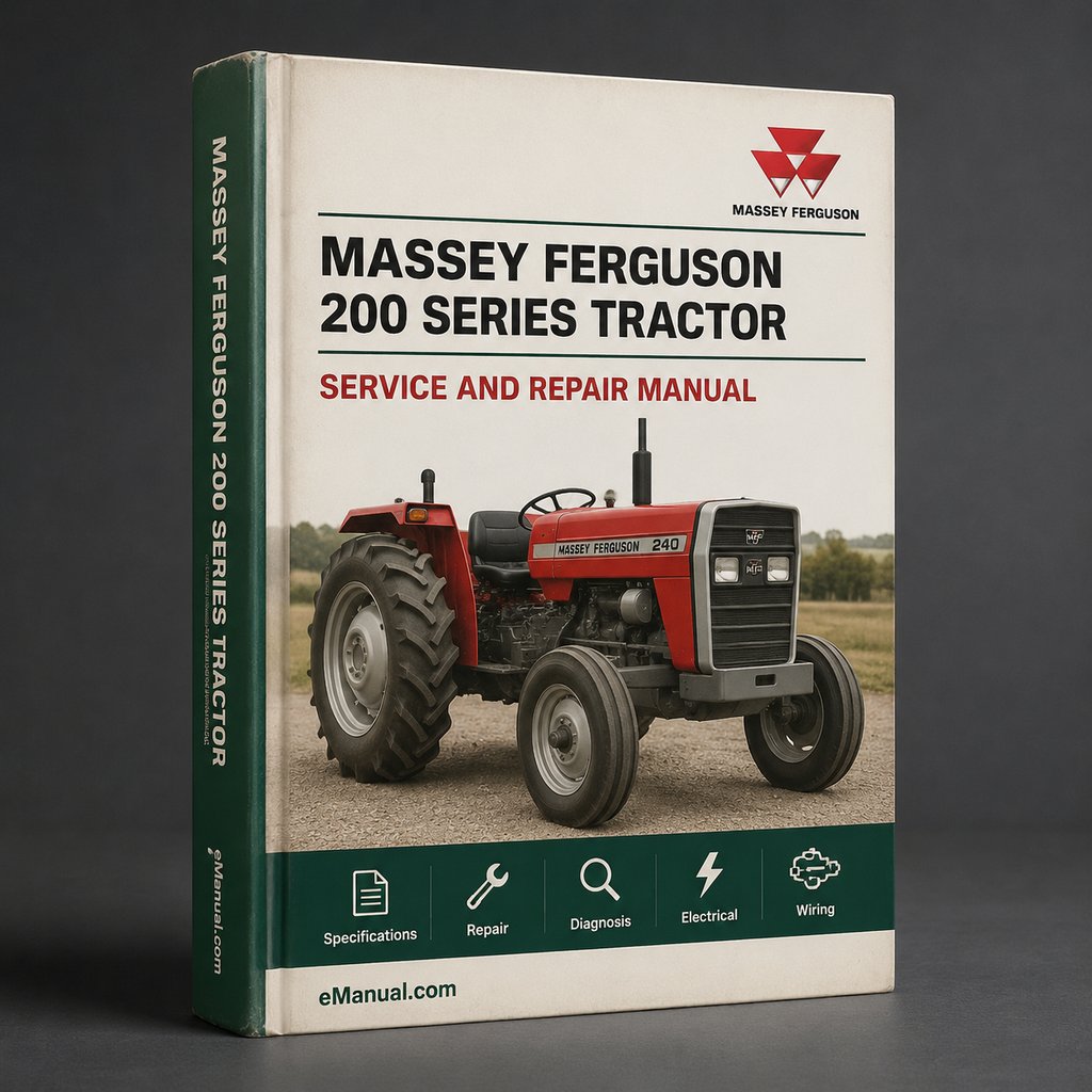 CASE I.H. 265 Tractor Service Repair Manual