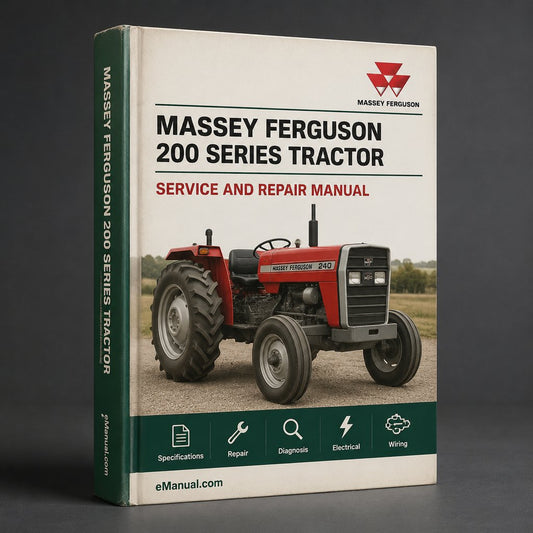 CASE I.H. 265 Tractor Service Repair Manual