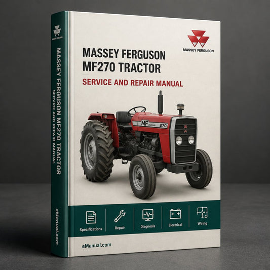 CASE I.H. 2594 Tractor Service Repair Manual