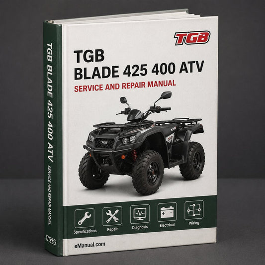 TGB Blade 425 400 ATV Service Repair Manual