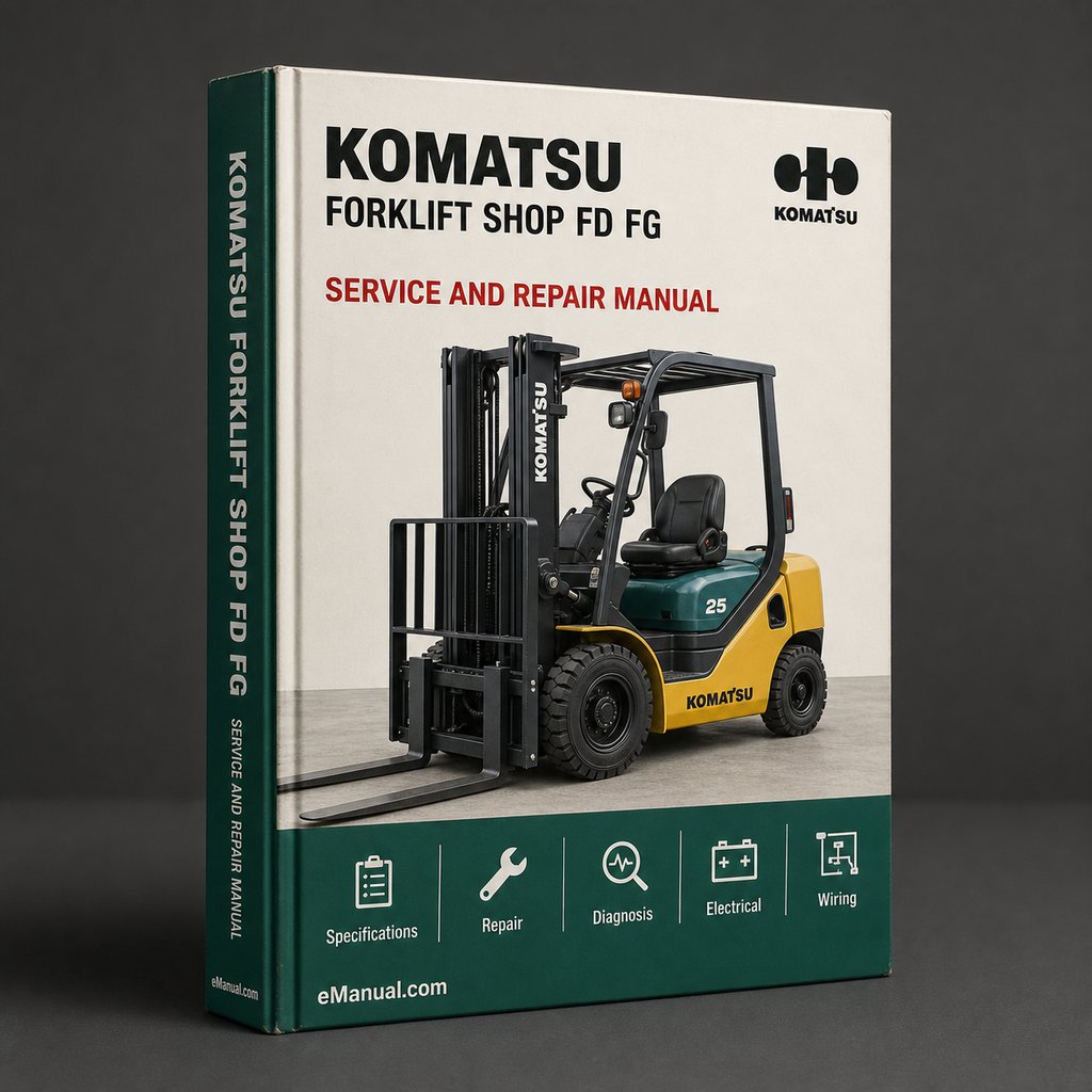 Komatsu Forklift Workshop Shop Service Repair Manual FD FG