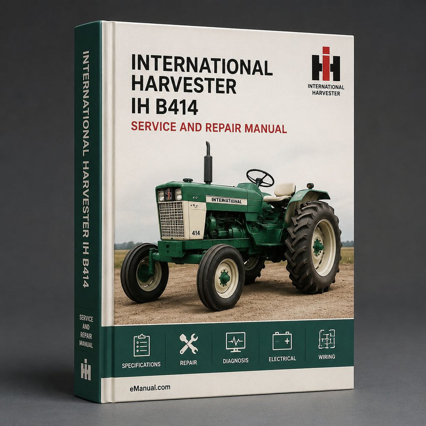 IH International Cadet Tractor 75 Workshop Service Repair Manual