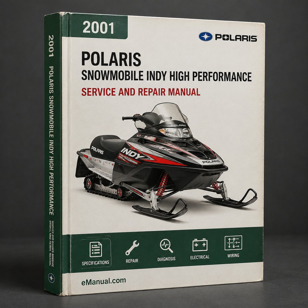 Polaris snowmobile Indy Service Manual Repair 2001 High Performance