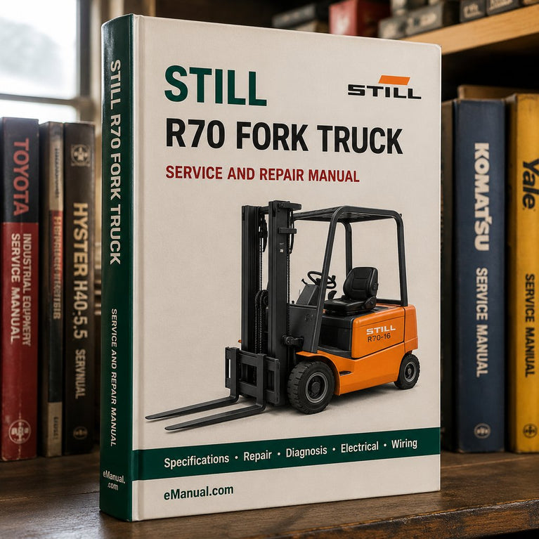Still Fork Truck R70-40 R70-45 R70-50 Series: R7081 R7082 R7083 Operating and Maintenance Instructions